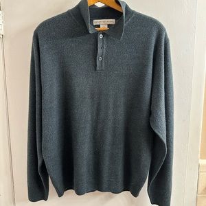 Large men’s Geoffrey Beene Sweater. Grey.
